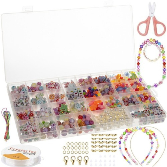 Sieraden maken DIY /  Sieraden beginners set / Complete set / 900 stuks